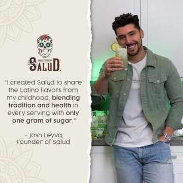 Salud 2-in-1 Hydration Packets + Immunity Electrolytes Powder, Pineapple - Agua Fresca Drink Mix, Elderberry, Dairy & Soy Free, Non-GMO, Gluten Free, Vegan, Low Calorie, 1g Sugar (15 Servings)