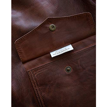 FIVESTAR A-2 Leather Flight Bomber Jacket for Men