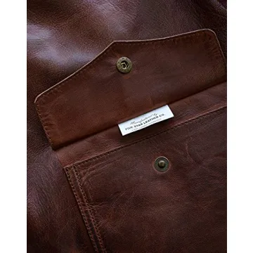 FIVESTAR A-2 Leather Flight Bomber Jacket for Men