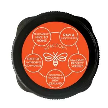 Wedderspoon Raw Premium Manuka Honey, KFactor 16, 35.2 Oz, Unpasteurized, Genuine New Zealand Honey, Traceable From Our Hives To Your Home