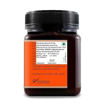 Wedderspoon Raw Premium Manuka Honey, KFactor 16, 35.2 Oz, Unpasteurized, Genuine New Zealand Honey, Traceable From Our Hives To Your Home