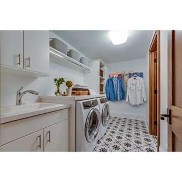 Heavy Duty Wall Mounted Clothes Drying Rack - USA Made