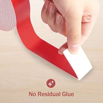 Jackwood Foam Double Sided Adhesive Tape for Heavy Duty Use