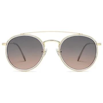 SOJOS Retro Vintage Round Polarized Sunglasses - Timeless Style for Everyone