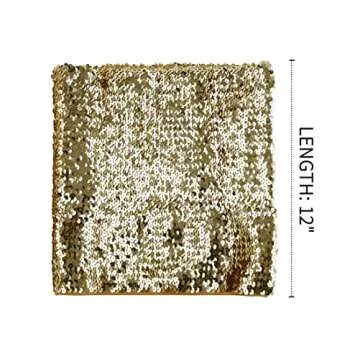 Alivila.Y Fashion Sparkling Sequins Stretch Party Tube Top A11-Gold
