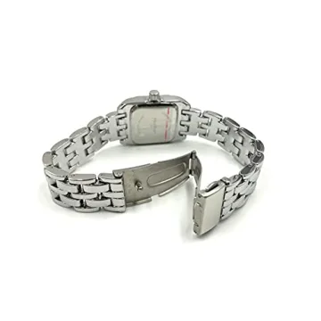 Peugeot Women's Luxury Tank Watch with Panther Link Bracelet