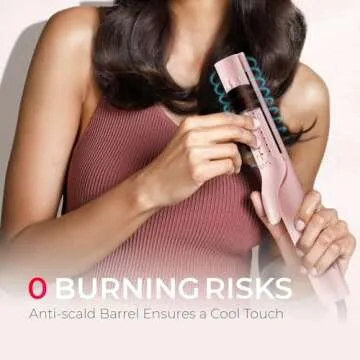 TYMO Airflow Curling Iron 2-in-1 - Safe Stylish Hair