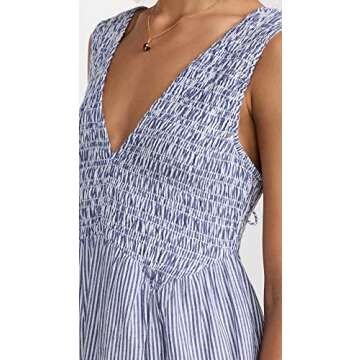 Free People Juno Maxi Dress - Chic Ivory Stripes for Summer Style