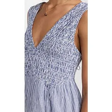 Free People Juno Maxi Dress - Chic Ivory Stripes for Summer Style