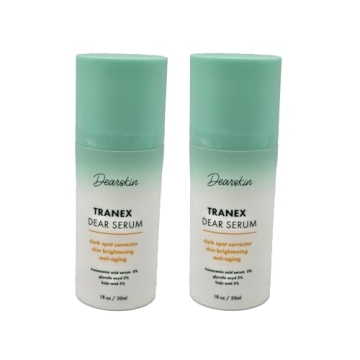 2 PACK Tranexamic Acid Serum for Dark Spot Removal - Anti-Aging & Brightening Facial Serum