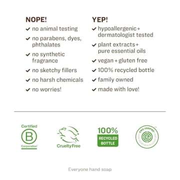 Everyone Liquid Hand Soap, Meyer Lemon & Mandarin, Eco-Friendly