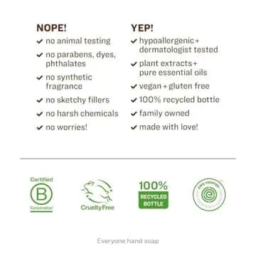 Everyone Liquid Hand Soap, Meyer Lemon & Mandarin, Eco-Friendly