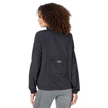 New Balance Women's Impact Run Light Pack Jacket, Black, Large