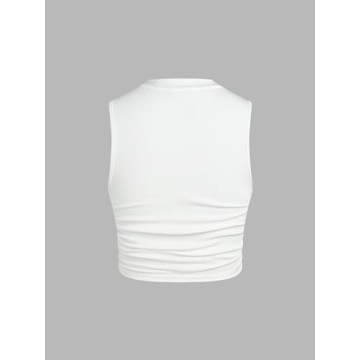 CIDER Womens Crop Top - Stylish Sleeveless Tank Top