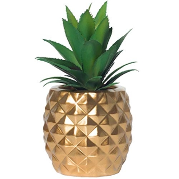 BLASCOOL Artificial Succulent Pineapple Room Decor - House Greenery for Hotel Restaurant Home Office...