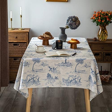 Classic French Rustic Tablecloth Durable and Stylish