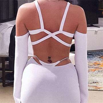 Amiblvowa Hollow Out Dress for Trendy Summer Nights