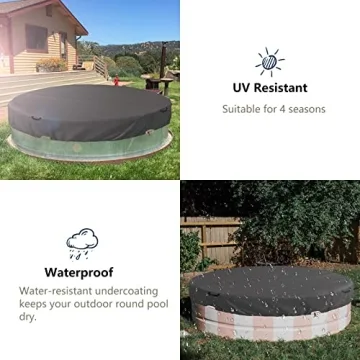 Bitubi Durable Stock Tank Pool Cover for All Seasons