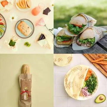 Bee's Wrap Reusable Beeswax Food Wraps Eco Friendly