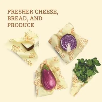 Bee's Wrap Reusable Beeswax Food Wraps Eco Friendly