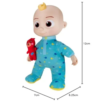 CoComelon Musical JJ Plush Doll for Cozy Bedtime Fun