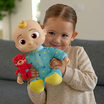 CoComelon Musical JJ Plush Doll for Cozy Bedtime Fun
