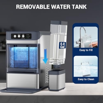 Efficient Nugget Ice Maker for Home & Office Use