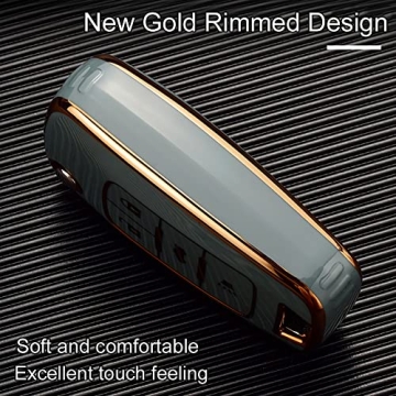 Cacacar Key Fob Cover for Chevy - Stylish Protection & Keychain