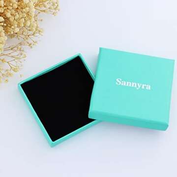 SANNYRA Safety Pin Earrings for Women, Silver Paper Clip Earrings for Women, Minimalist Dangle Hoop Paper Clip Ear Hoop Studs Daily Jewelry