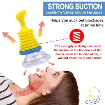 Willnice Portable Suction Apparatus Kit for Fast Object Removal