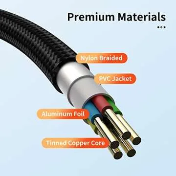 Hrbzo USB C Cable 3-Pack(3ft/6ft/6ft), USB A to USB C Fast Charger Cord Nylon Braided Compatible with 16/15/Plus/Pro/Pro Max，Galaxy S22 S21 A51 S10 S9, and Other USB C Devices-Black