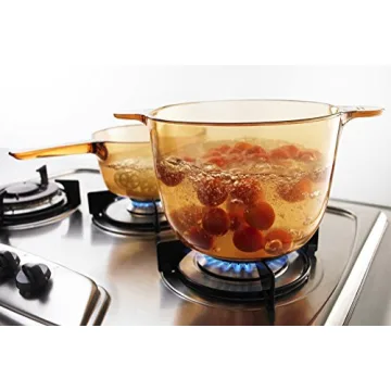 Visions Premium 6pc Durable Saucepan Set for Healthy Cooking