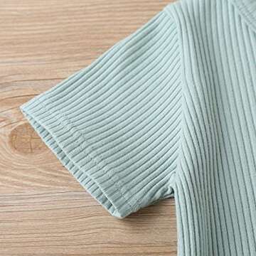 Unisex Toddler Summer Clothes Set for Boys and Girls