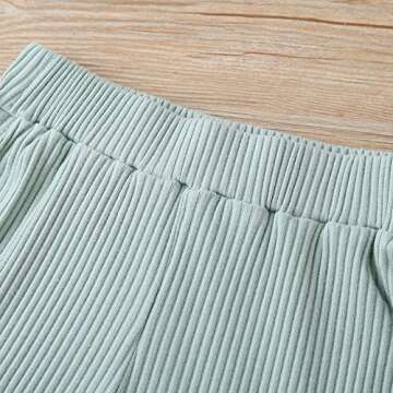 Unisex Toddler Summer Clothes Set for Boys and Girls