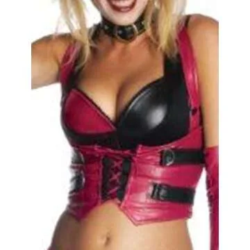 Rubies Women's Secret Wishes DC Comics Batman Arkham City Harley Quinn Costume