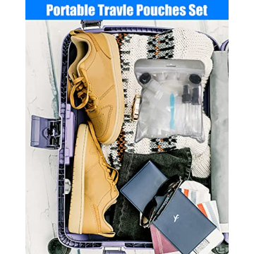 TSA Approved Leak-Proof Travel Pouches 17 Pack