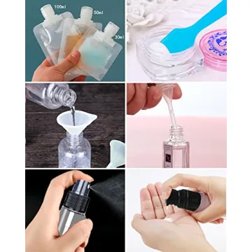 TSA Approved Leak-Proof Travel Pouches 17 Pack