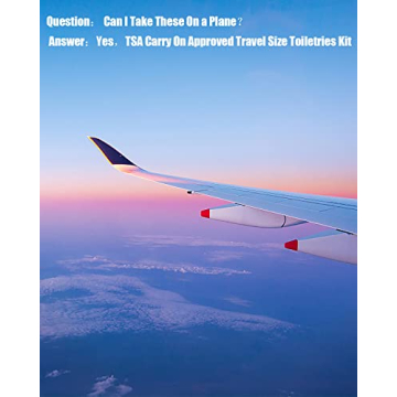 TSA Approved Leak-Proof Travel Pouches 17 Pack