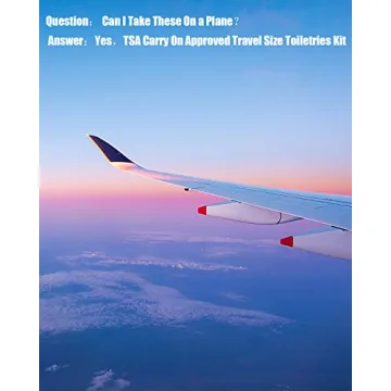 TSA Approved Leak-Proof Travel Pouches 17 Pack