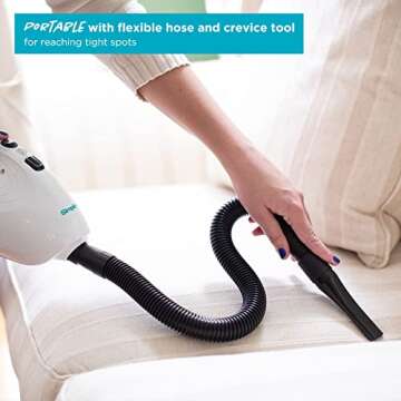 Simplicity Vacuums Flash Mini Handheld Vacuum for Quick Cleanups