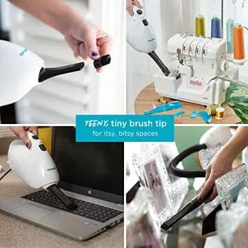 Simplicity Vacuums Flash Mini Handheld Vacuum for Quick Cleanups