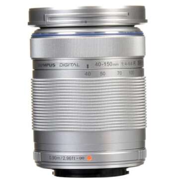 Lightweight Olympus M.Zuiko 40-150mm Zoom Lens for Micro Four Thirds