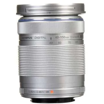 Lightweight Olympus M.Zuiko 40-150mm Zoom Lens for Micro Four Thirds
