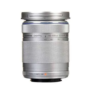 Lightweight Olympus M.Zuiko 40-150mm Zoom Lens for Micro Four Thirds