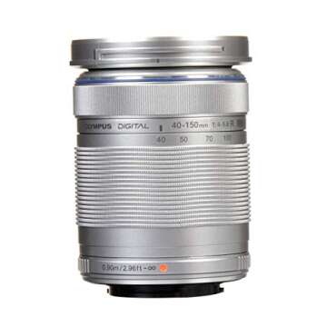 Lightweight Olympus M.Zuiko 40-150mm Zoom Lens for Micro Four Thirds