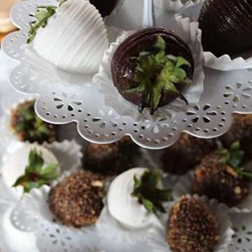 ZOOFOX 10-Piece Metal Cake Stand Set for Events