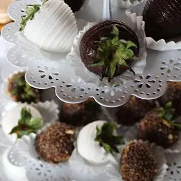 ZOOFOX 10-Piece Metal Cake Stand Set for Events