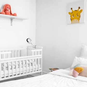 bonoch Baby Monitor Mount Baby Monitor BBM01/ BBM02/ BBM03 Crib Mount Camera Holder Wall Mount Flexi...
