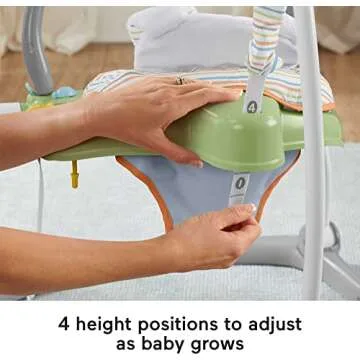 Fisher-Price Baby Bouncer Jumperoo with Lights and Sounds