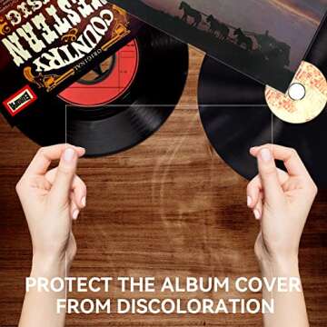 Vinyl Outer Sleeves for 12" LP - Set of 50 Protectors